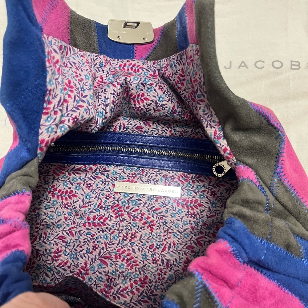 Marc by Marc Jacobs Pink and Blue Clutch - Picture 4 of 5